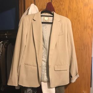 Khaki blazer